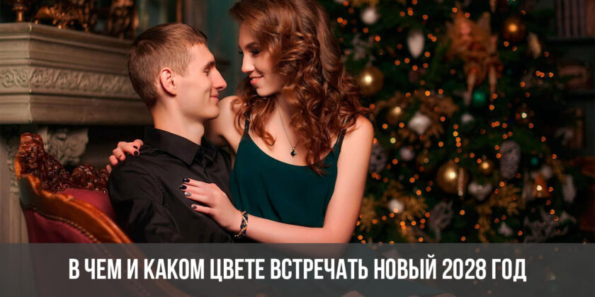 В чем и каком цвете встречать Новый 2028 год